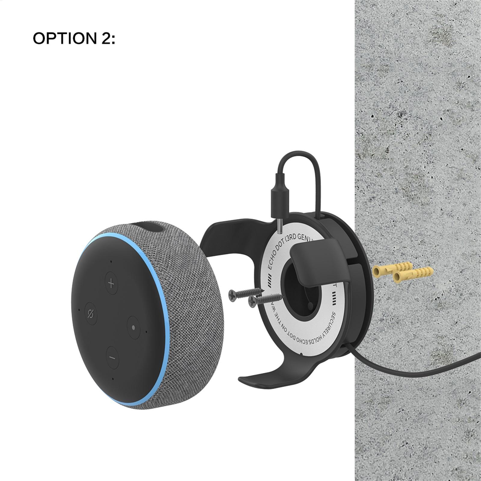 Built In Cable Holder Echo Dot - Amazon Speaker Echo Pop review and price