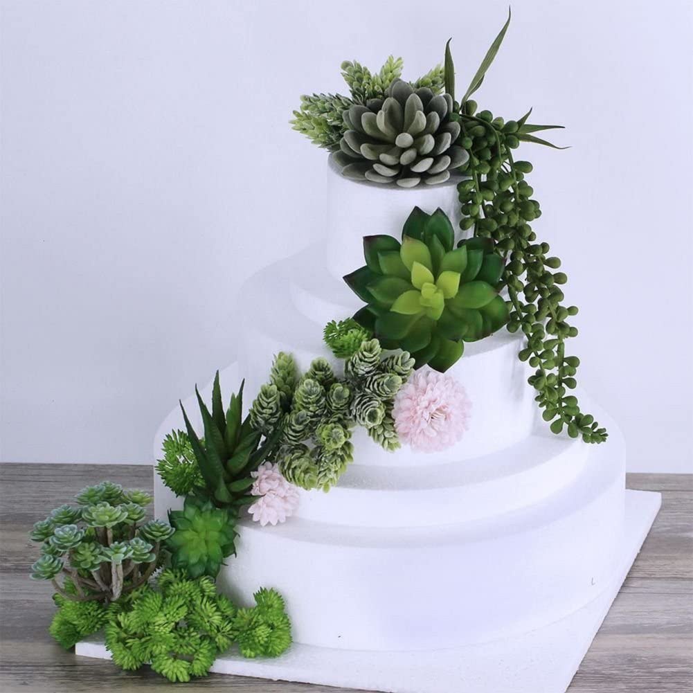 15pcs Artificial Succulent Pla - Echeveria Succulent review and price
