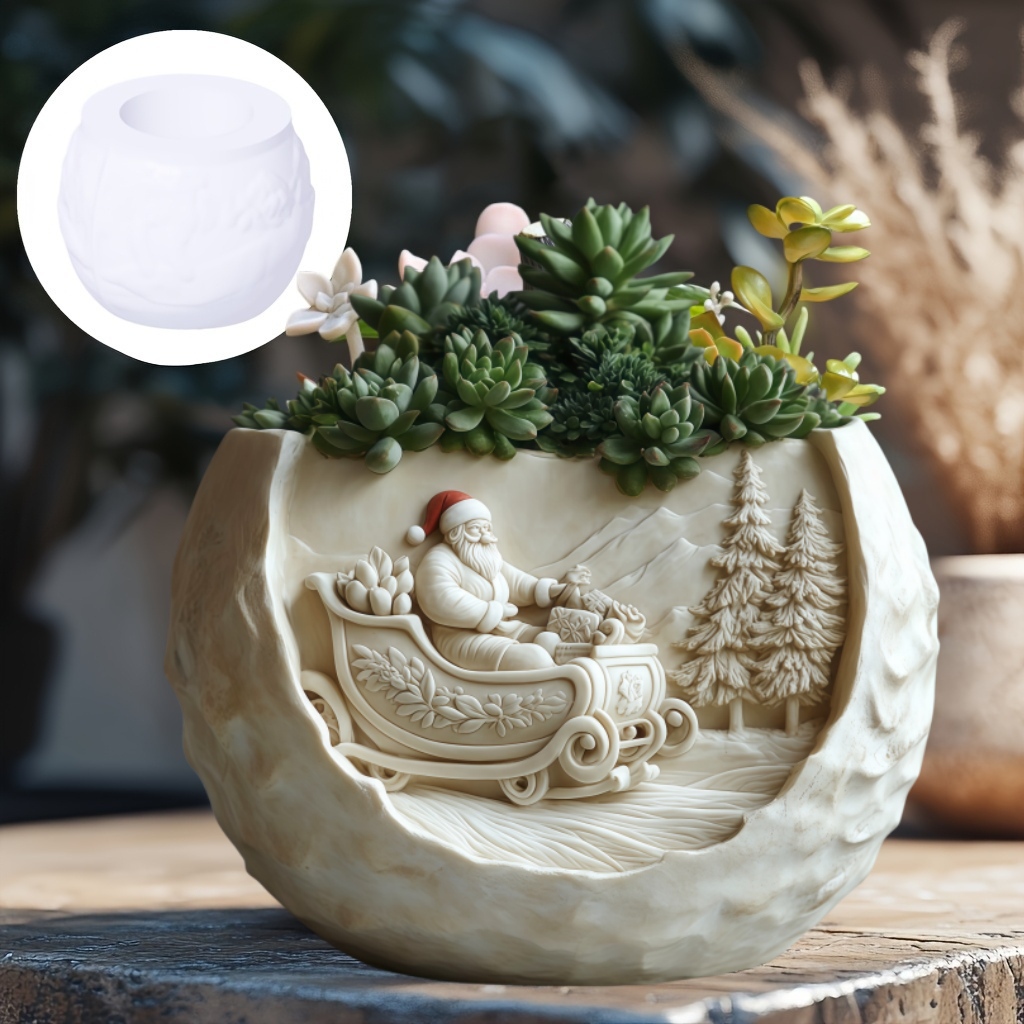 Cedar Sled Santa Claus Relief  - Echeveria Succulent review and price